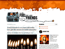 Tablet Screenshot of fuelfriendsblog.com